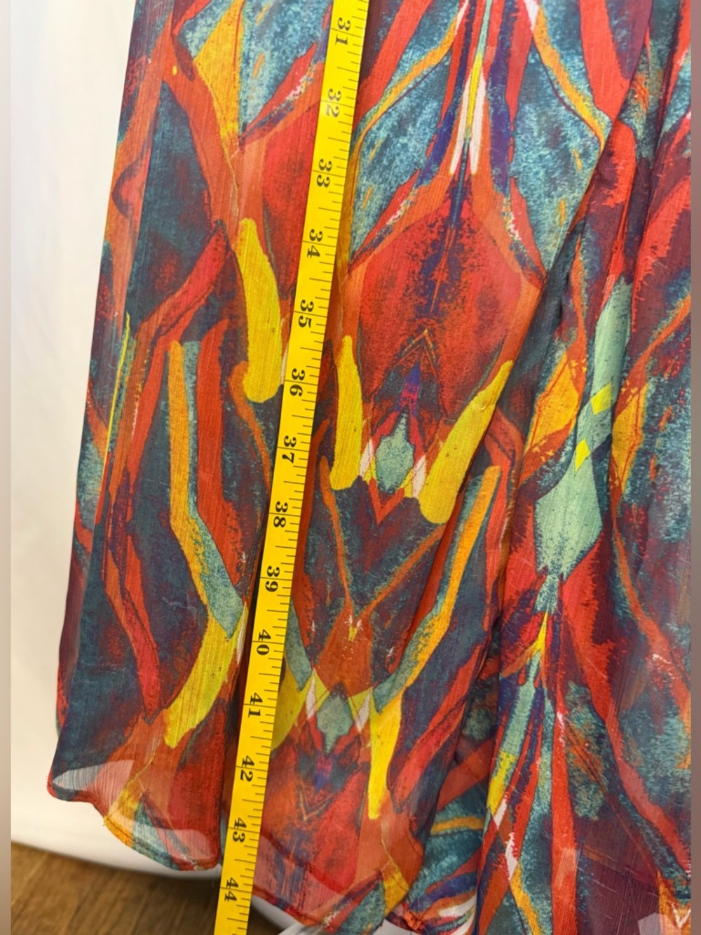 Alice + Olivia Miabella Maxi Skirt Size 6 sheer lightweight euc - Picture 6 of 9